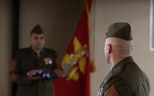 Master Gunnery Sgt. Jorge Santana Retirement