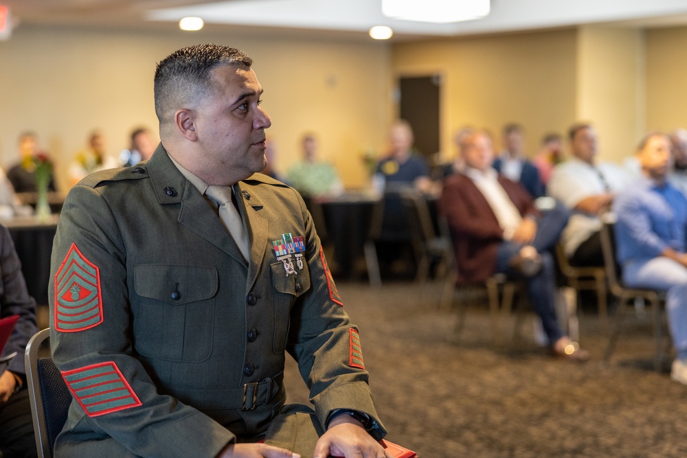 Master Gunnery Sgt. Jorge Santana Retirement