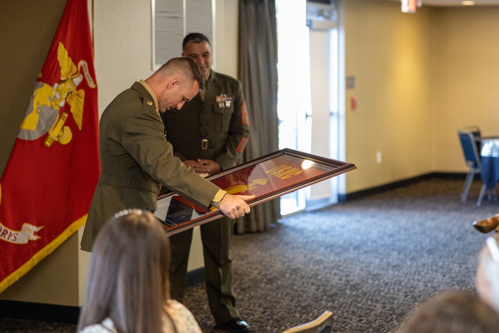 Master Gunnery Sgt. Jorge Santana Retirement