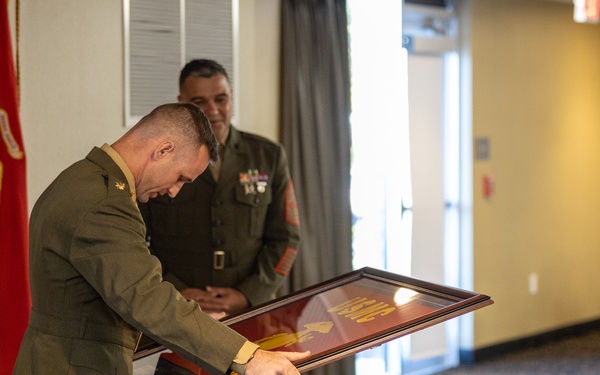 Master Gunnery Sgt. Jorge Santana Retirement