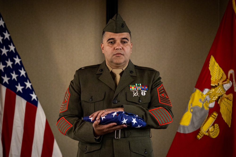 Master Gunnery Sgt. Jorge Santana Retirement