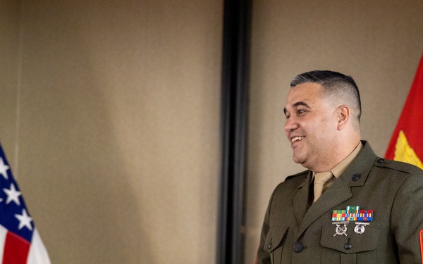 Master Gunnery Sgt. Jorge Santana Retirement