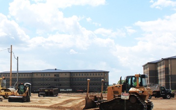 Photo Story: Fourth, $27.3 million barracks project underway at Fort McCoy