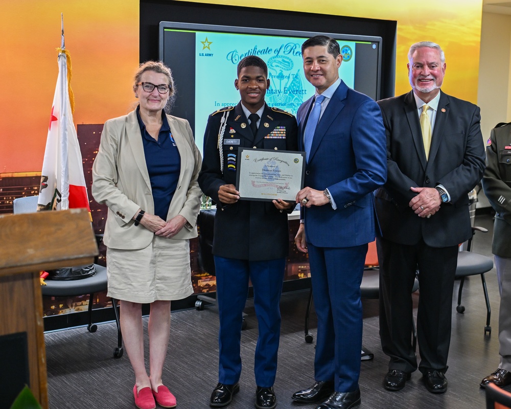 Los Angeles Unified School District Army Salute Event