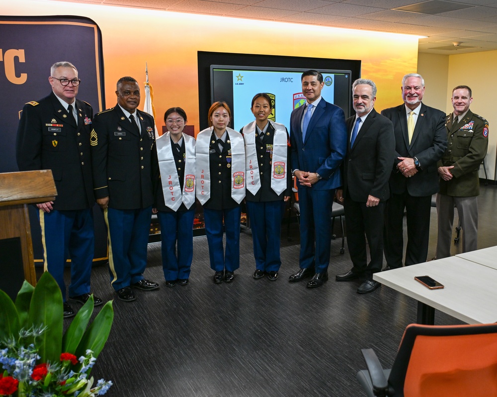 Los Angeles Unified School District Army Salute Event