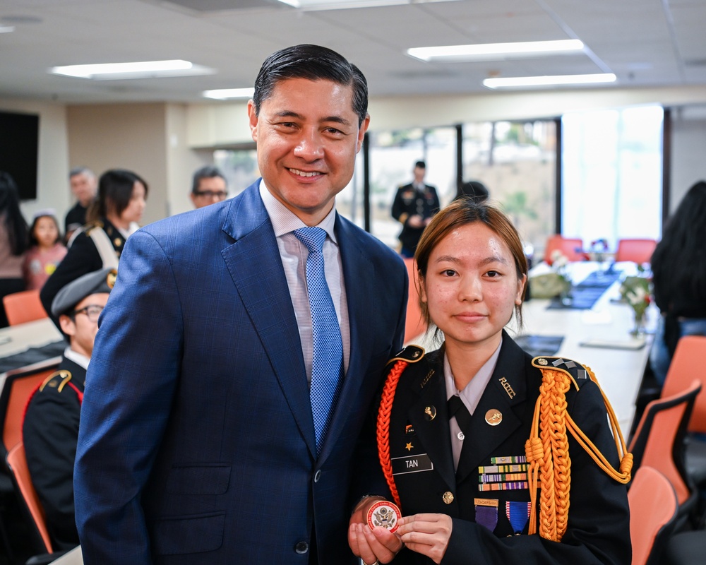 Los Angeles Unified School District Army Salute Event