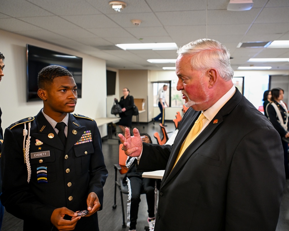 Los Angeles Unified School District Army Salute Event