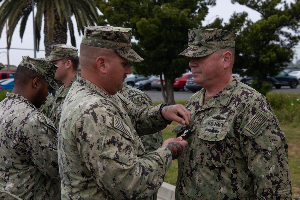 Naval Construction Group 1 frocking ceremony