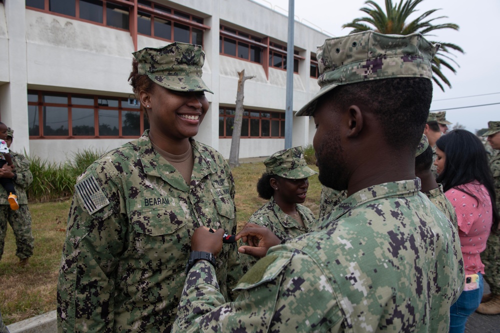 Naval Construction Group 1 frocking ceremony