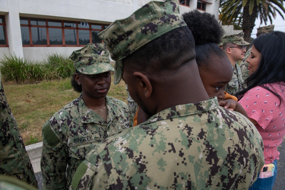 Naval Construction Group 1 frocking ceremony