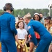 The Navy Flight Demonstration Squadron, the Blue Angels, perform in Vidalia, GA. during the 2024 show season