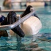Airmen undergo underwater egress training