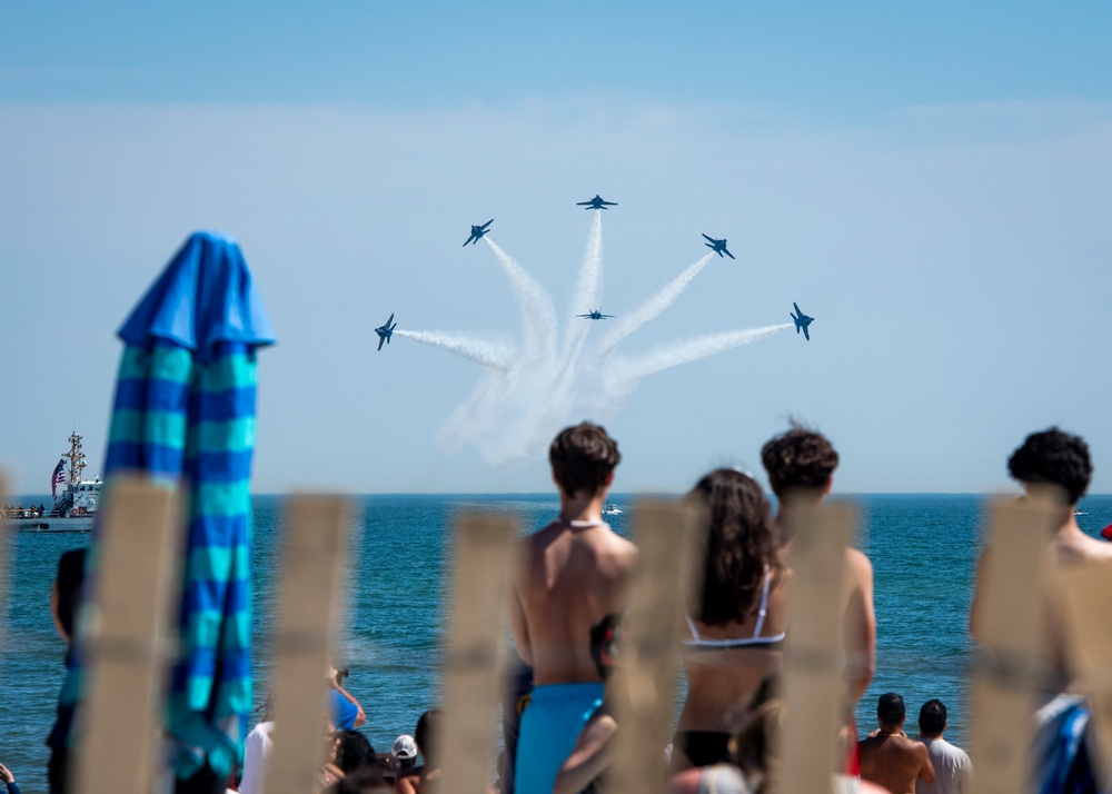 The Blue Angels Perform At Jones Beach, NY.