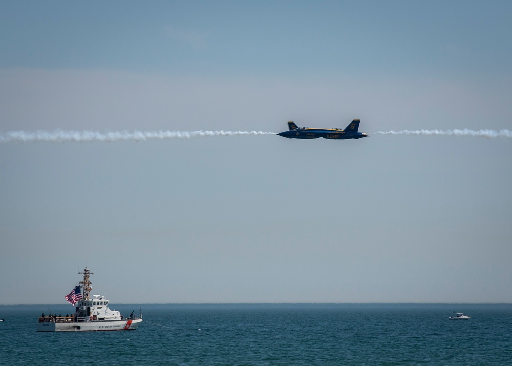 The Blue Angels Perform At Jones Beach, NY.