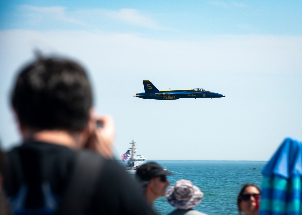 The Blue Angels Perform At Jones Beach, NY.