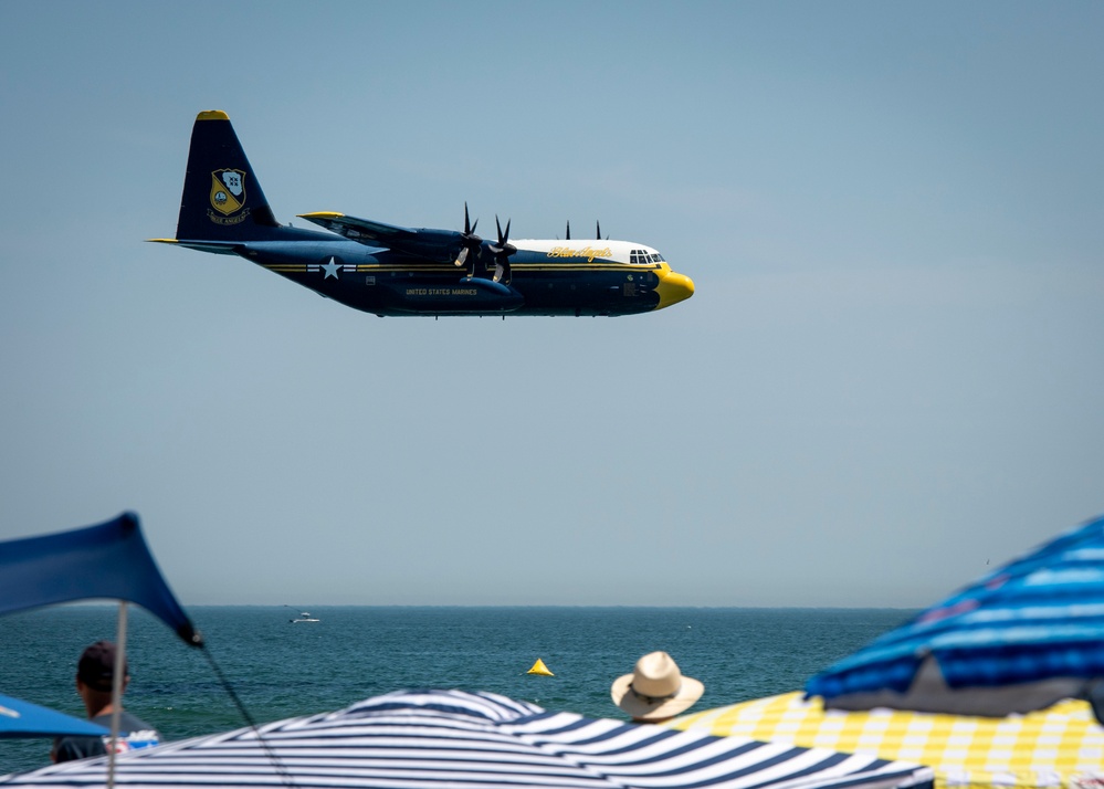 The Blue Angels Perform At Jones Beach, NY.