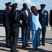 Vice President Kamala Harris arrives for 2024 USAFA graduation