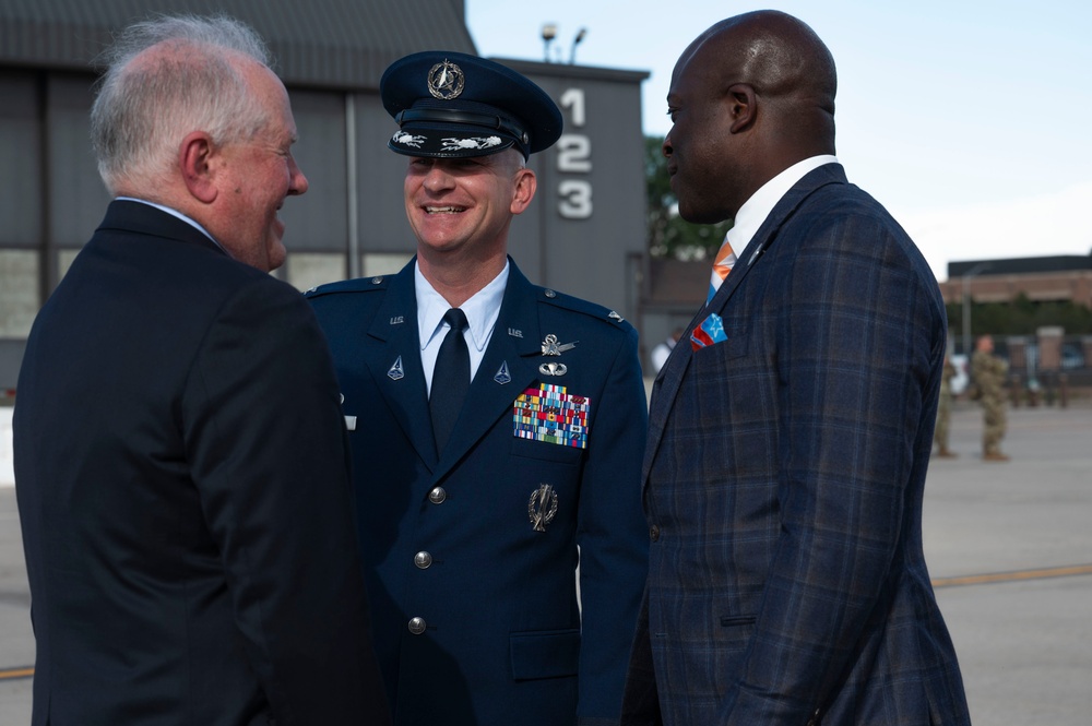 DVIDS Images Vice President Kamala Harris arrives for 2024 USAFA