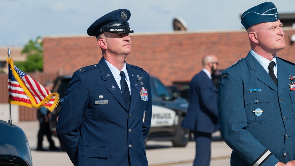 DVIDS Images Vice President Kamala Harris arrives for 2024 USAFA