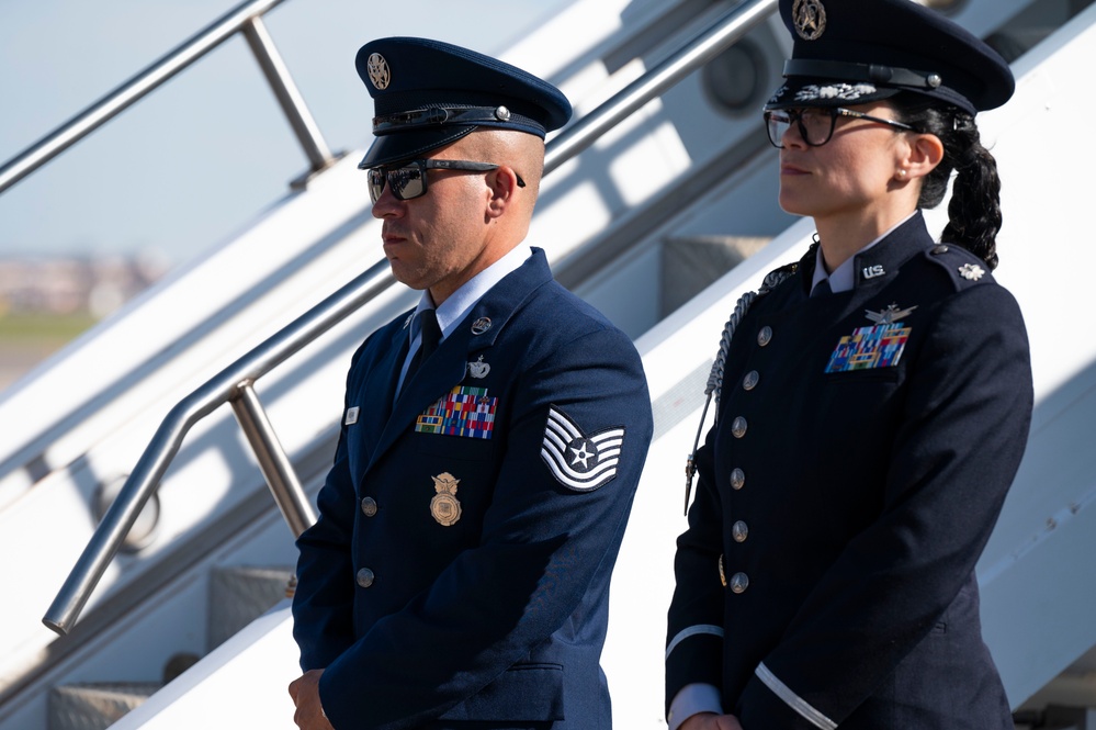 DVIDS Images Vice President Kamala Harris arrives for 2024 USAFA