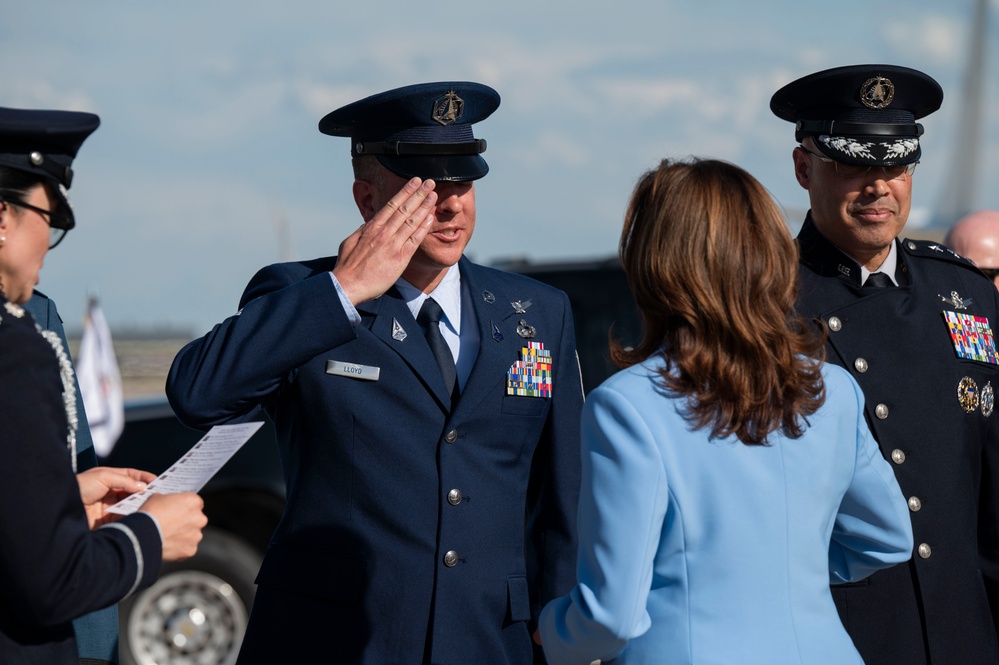 DVIDS Images Vice President Kamala Harris arrives for 2024 USAFA