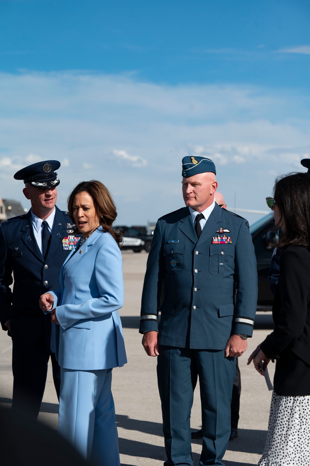 DVIDS Images Vice President Kamala Harris arrives for 2024 USAFA