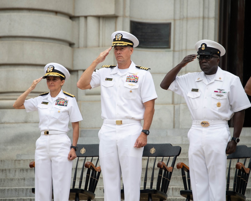 USNA 2024 Commandant Change of Command Ceremony