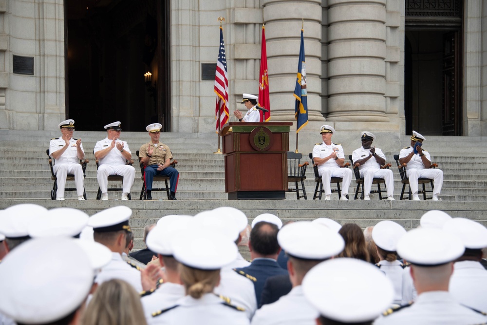 USNA 2024 Commandant Change of Command Ceremony