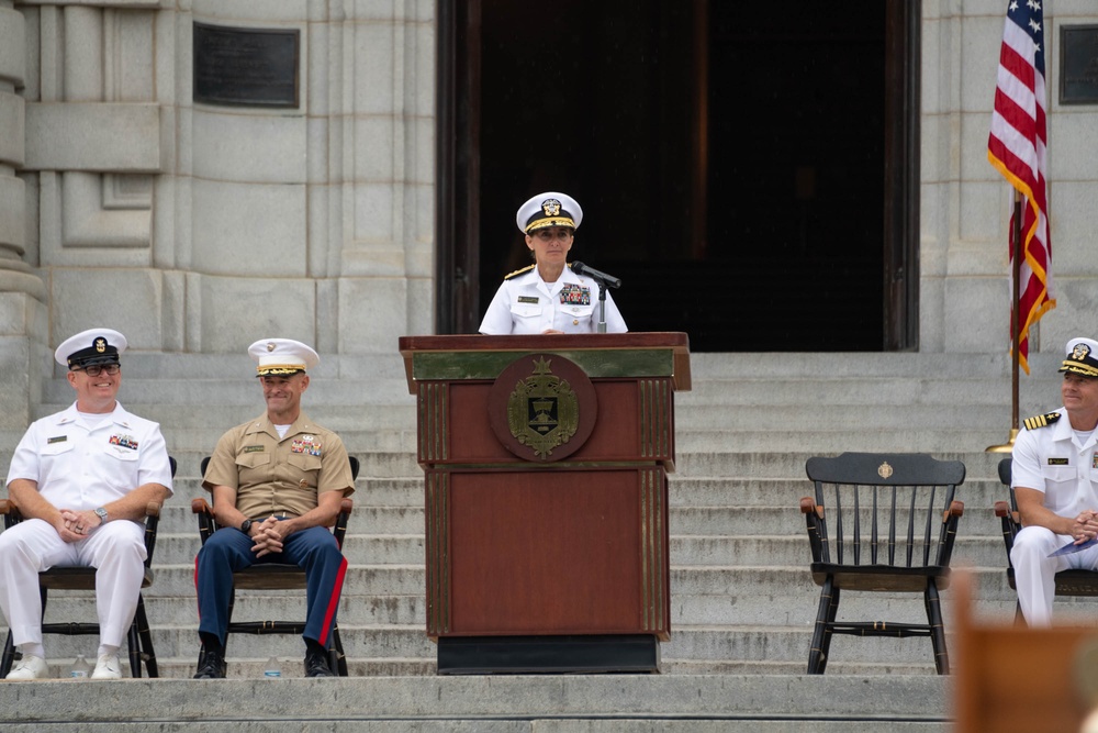 USNA 2024 Commandant Change of Command Ceremony