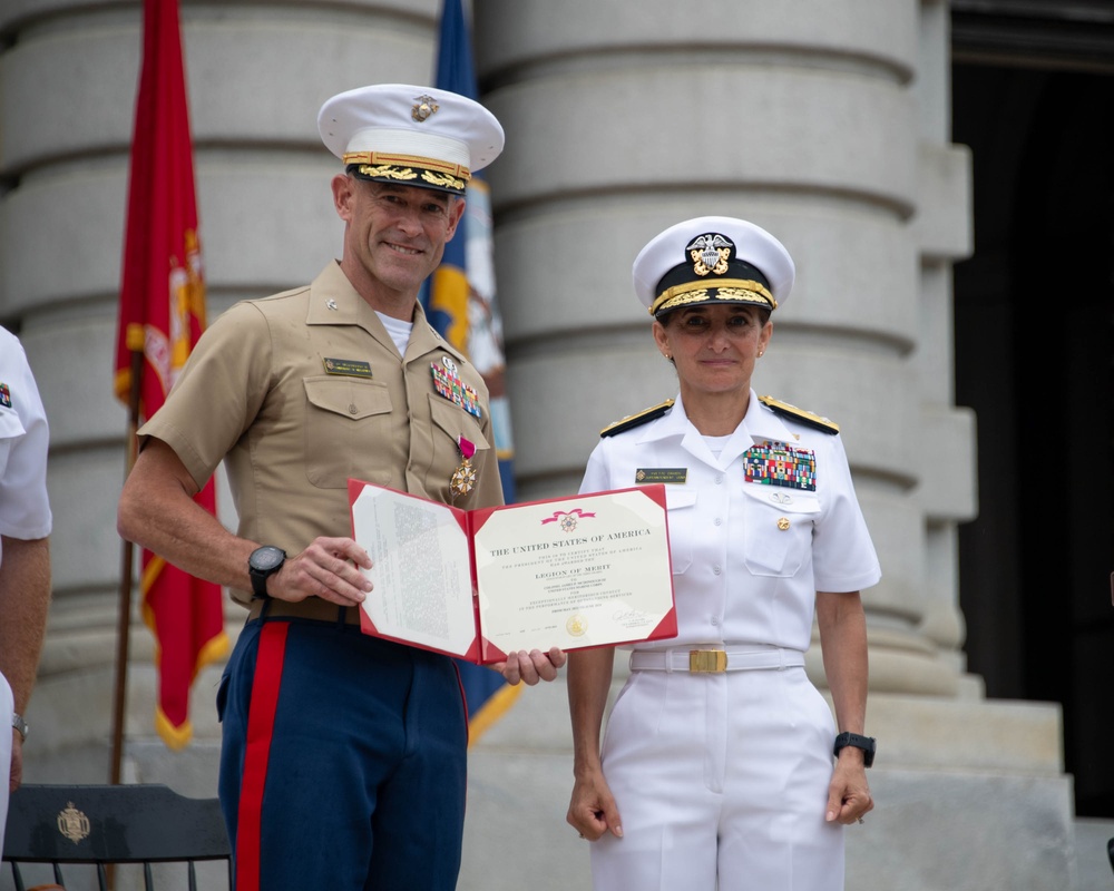 USNA 2024 Commandant Change of Command Ceremony