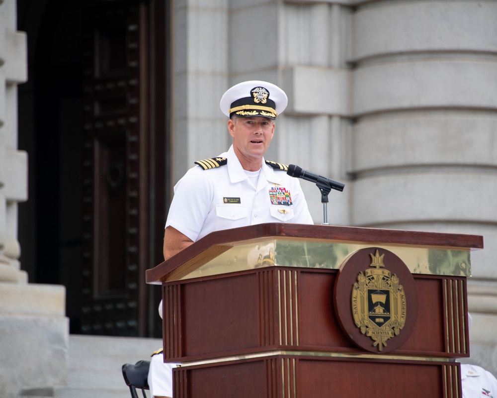 USNA 2024 Commandant Change of Command Ceremony