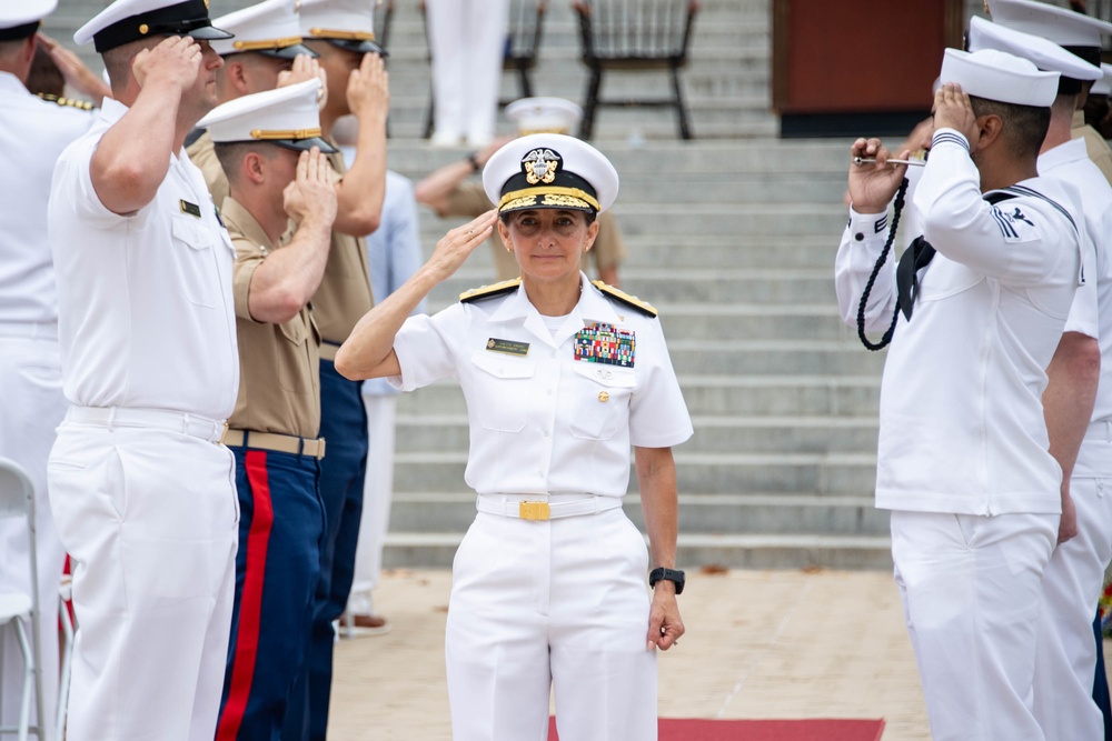 USNA 2024 Commandant Change of Command Ceremony