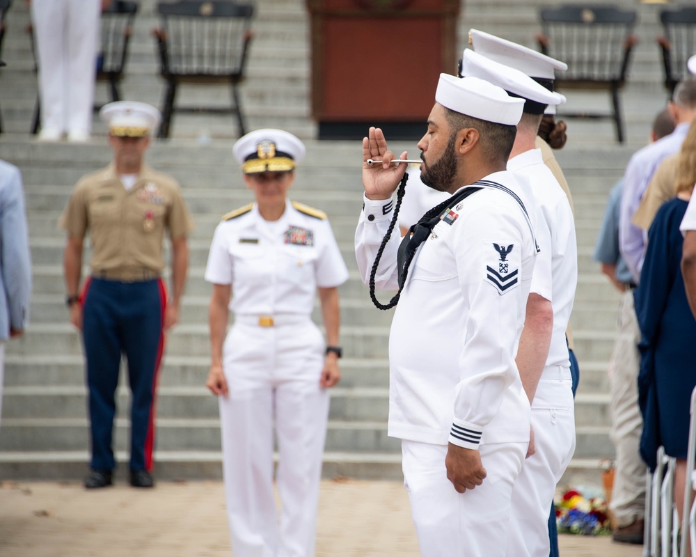 USNA 2024 Commandant Change of Command Ceremony