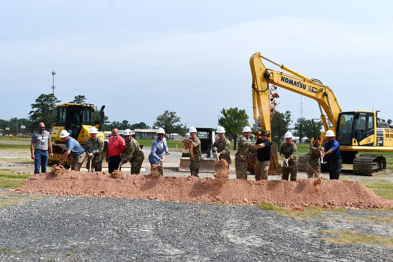 Breaking ground at Fort Johnson’s future Joint Operations Center