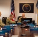 Lieutenant General John B. Morrison Jr. visits NETCOM to review transformation efforts