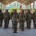 First Sergeants Pass Company Guidon in Change of Responsibility