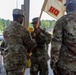 First Sergeants Pass Company Guidon in Change of Responsibility