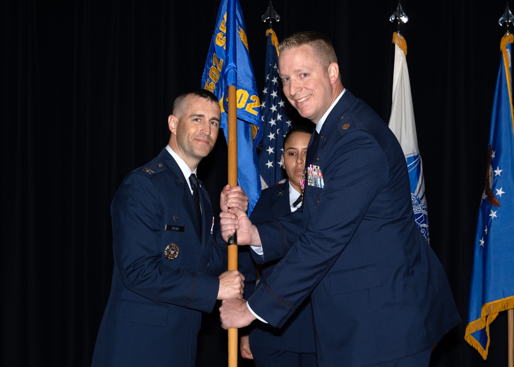 902nd SFS welcomes new commander