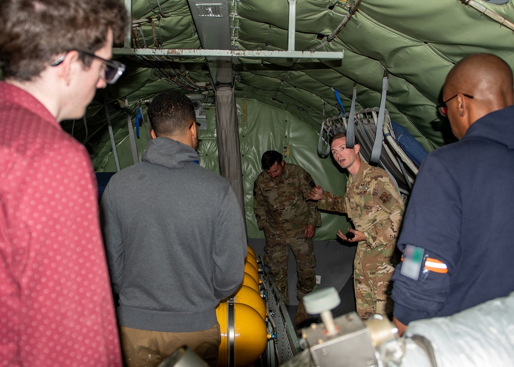 Metro Tech Aviation Campus Students Tour Tinker