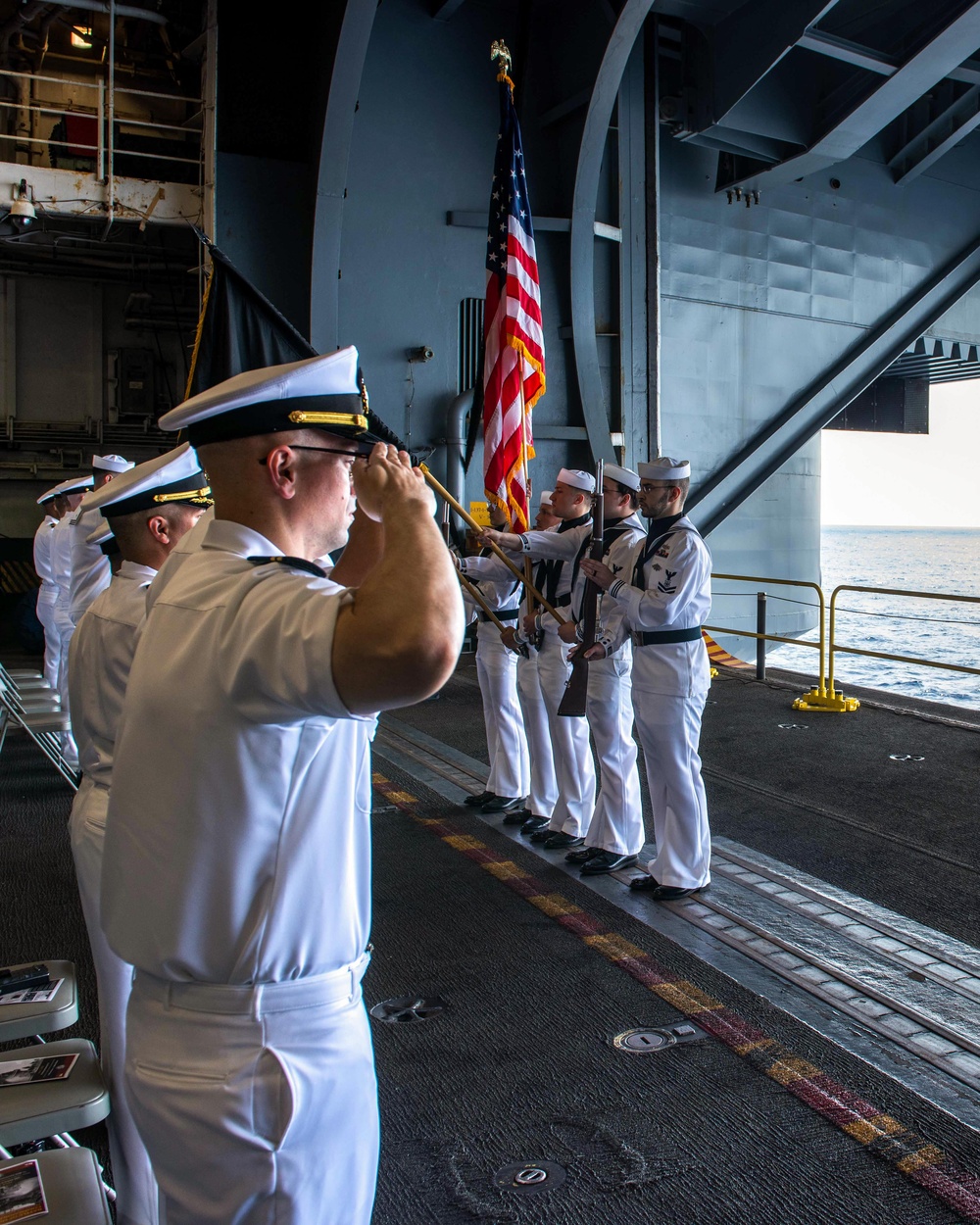 USS Ronald Reagan (CVN 76) hosts Battle of Midway commemoration ceremony