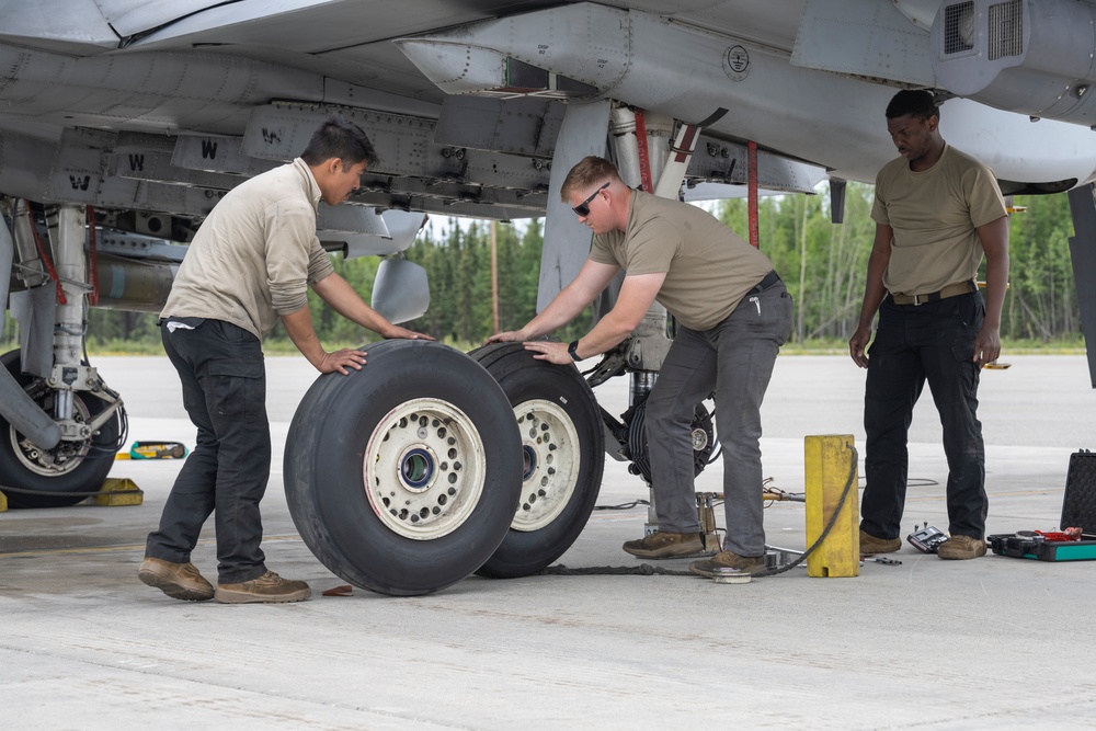 The 25th Fighter Squadron and 25th Fighter Generation Squadron Participate in Red Flag-Alaska 24-2