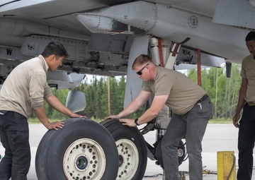 The 25th Fighter Squadron and 25th Fighter Generation Squadron Participate in Red Flag-Alaska 24-2