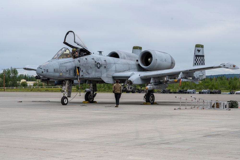The 25th Fighter Squadron and 25th Fighter Generation Squadron Participate in Red Flag-Alaska 24-2