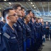 USS Ronald Reagan (CVN 76) frocks newly-appointed 1st and 2nd class petty officers