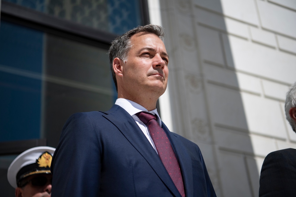 Prime Minister of Belgium Alexander De Croo Visits ANC