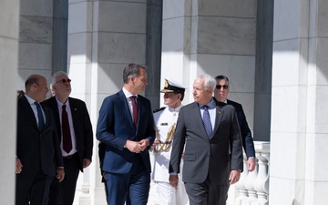 Prime Minister of Belgium Alexander De Croo Visits ANC