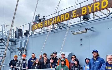 USNS Richard E. Byrd Hosts Family Cruise