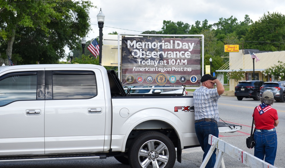 American Legion Hahira Post 218 Host Memorial Day Ceremony