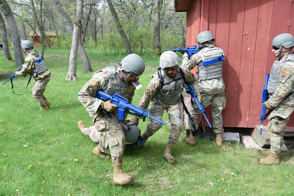 Convoy training and land navigation:  319th CES completes deployment exercise at Camp Grafton