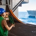 USS Ronald Reagan (CVN 76) conducts a fueling-at-sea and replenishment-at-sea with USNS Rappahannock (T-AO 204)